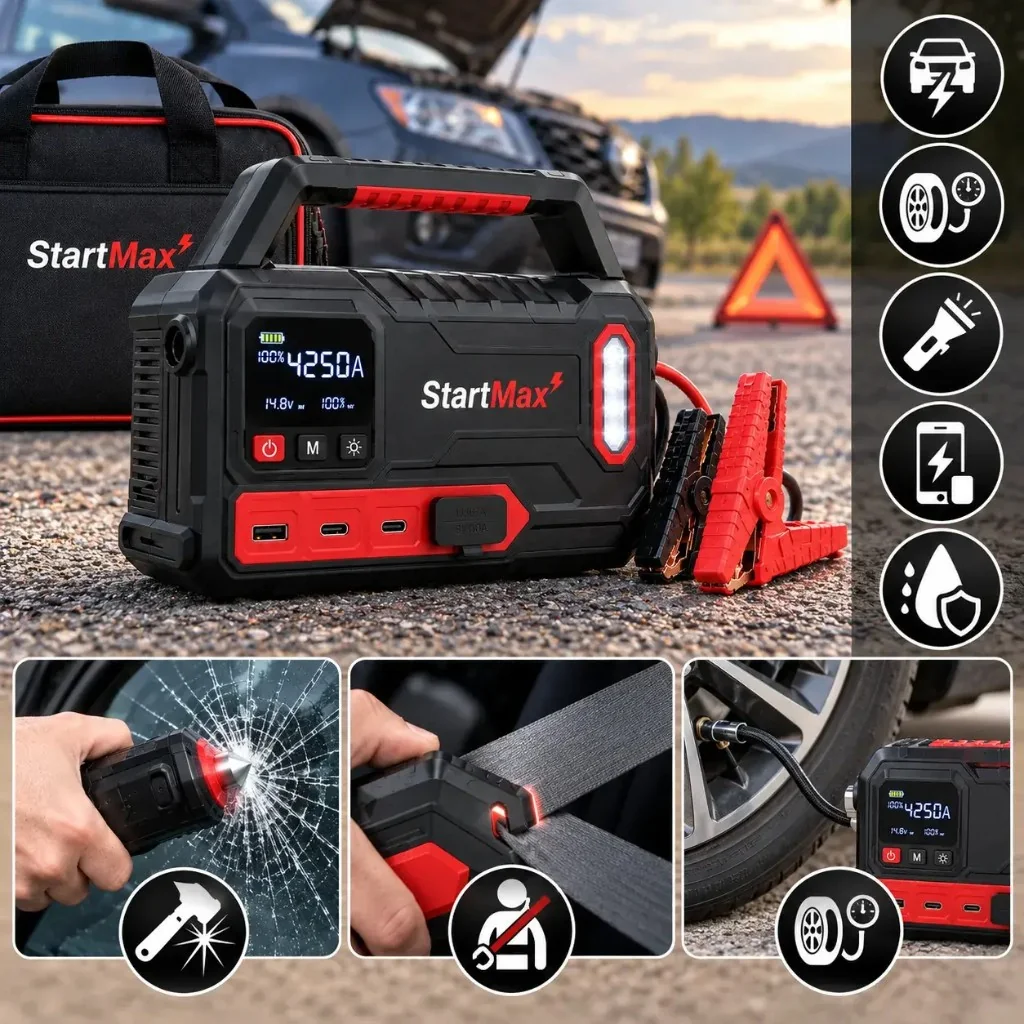 StartMax — protezione IP68 e sicurezza totale
